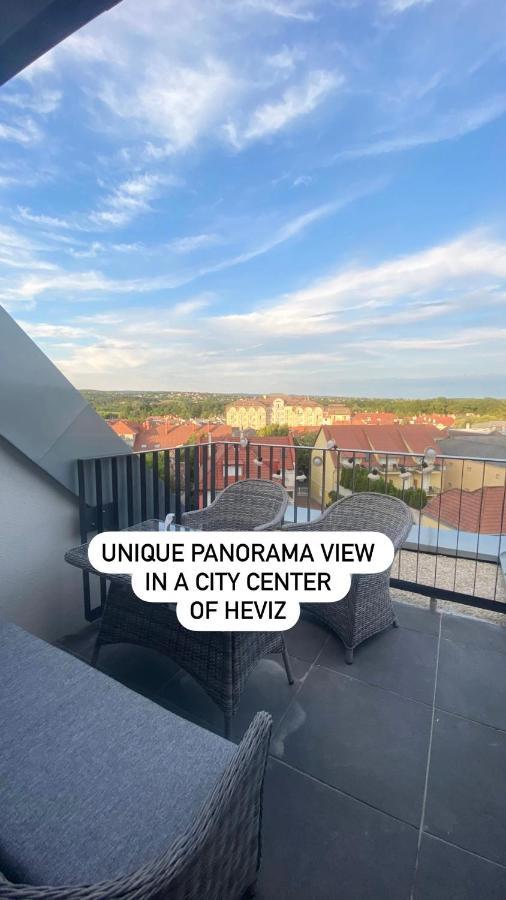 Panorama View Apartment In City Center Hévíz Exterior foto